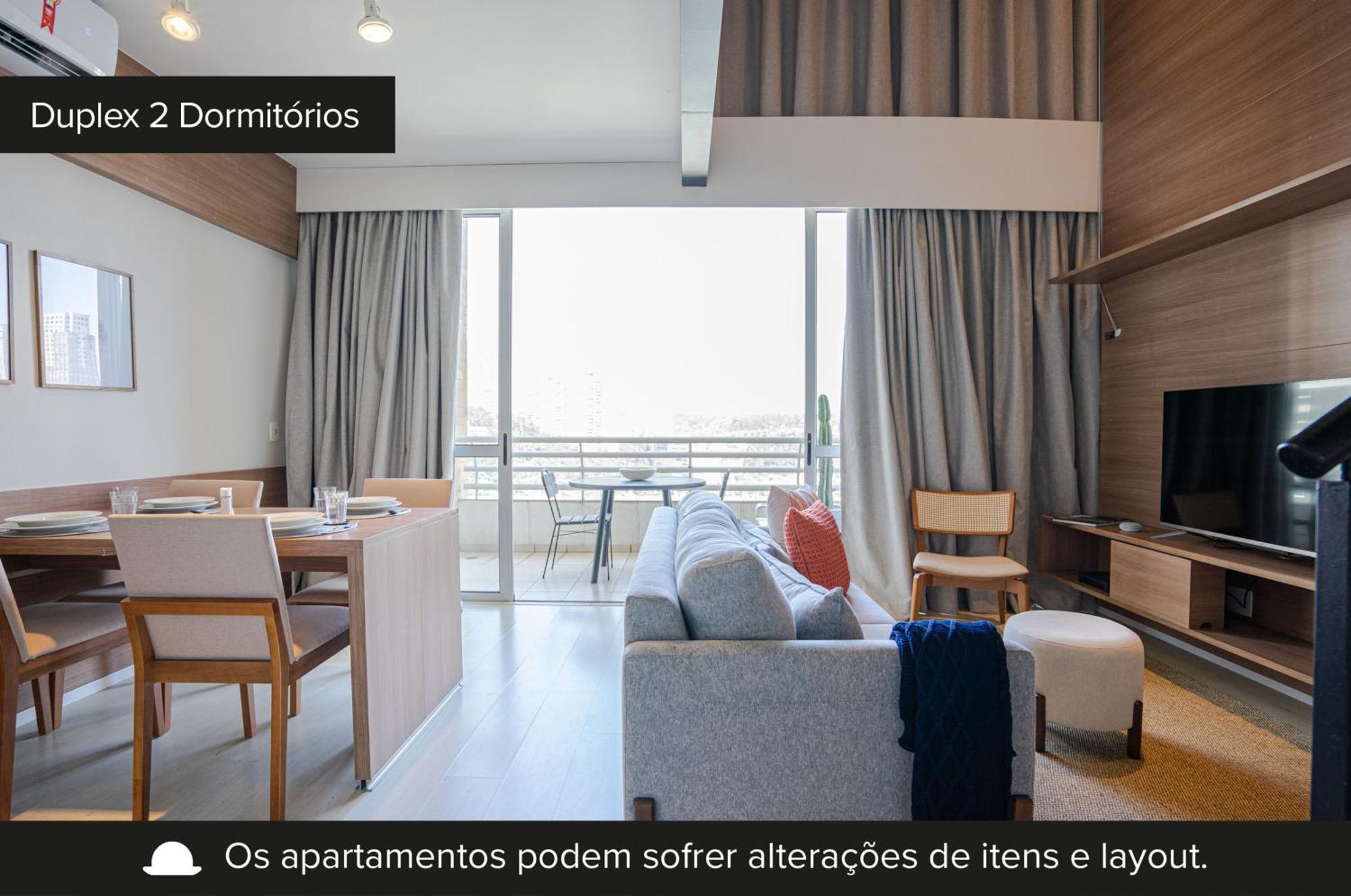 Appartement Duplex aconchegante com piscina e academia próx. à Berrini - Brooklin à São Paulo Extérieur photo